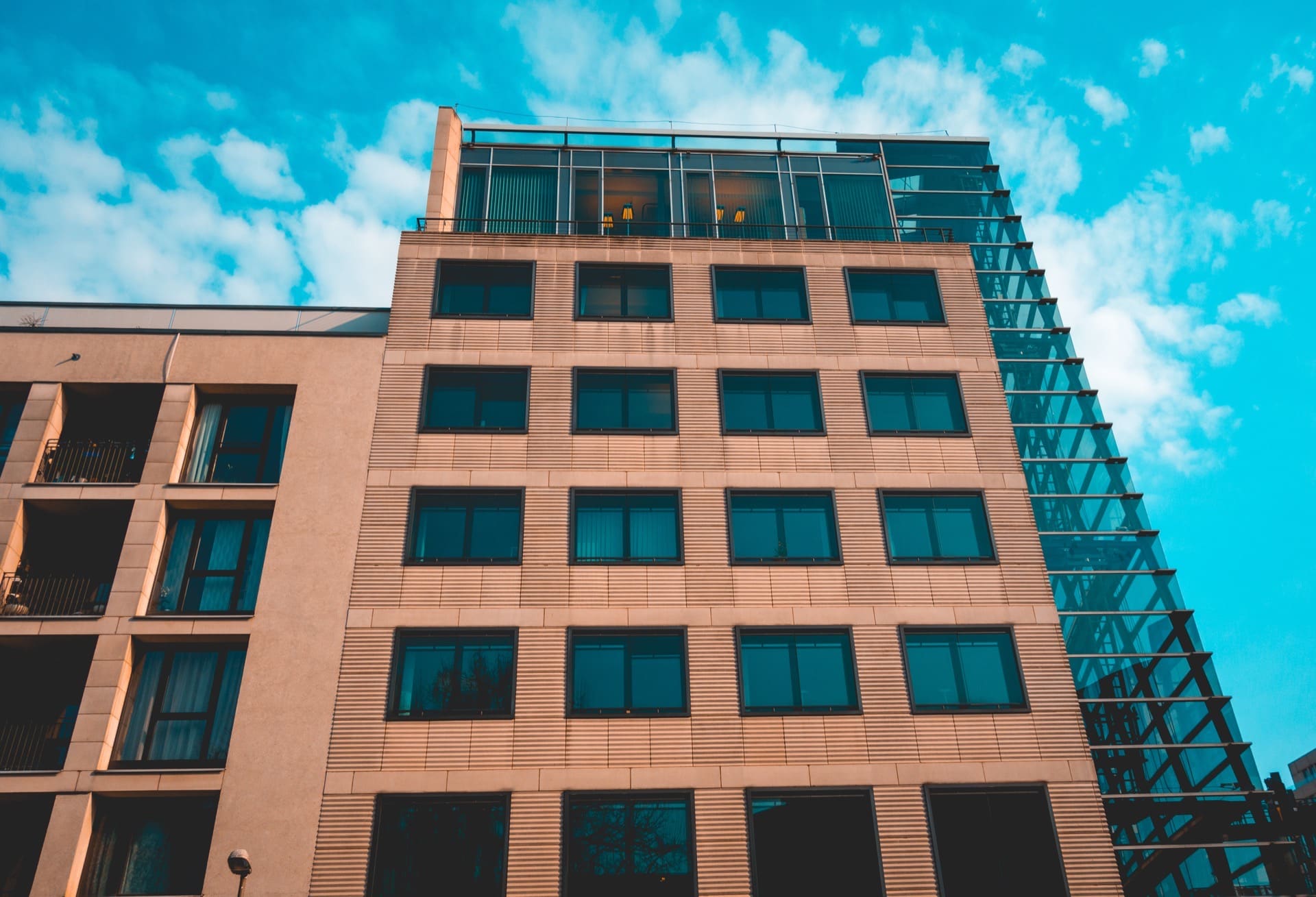 modern office building